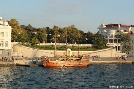 Elhagyott Chersones (Chersonesos) A romok Chersonese