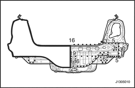 Repararea panoului din spate al modelului Chevrolet Lacetti Chevrolet lachetti (deu genra)