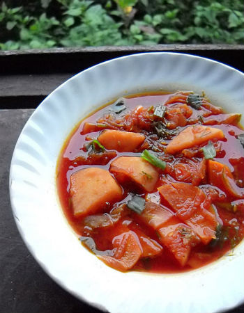 Recept leves csirkével és gombával - az élelmiszer-leves 1001