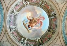 Pictura pe tavan de către sine, Capela Sixtină Michelangelo, zidul de artă, manualul