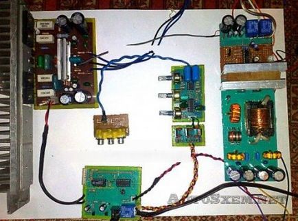 Amplificator subwoofer în conformitate cu circuitul lansar (partea 1) - circuite auto, scheme pentru mașini, mâini proprii