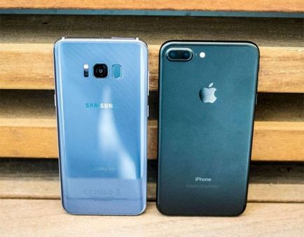 Samsung galaxia s8 și s8, plus comparație cu iphone 7 și 7 plus - compararea navelor emblematice a doi it-giganti -
