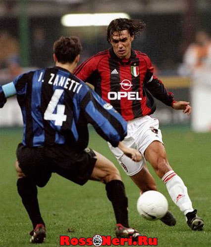 Az oldal a rajongók a labdarúgó klub AC Milan - Cikk Paolo Maldini