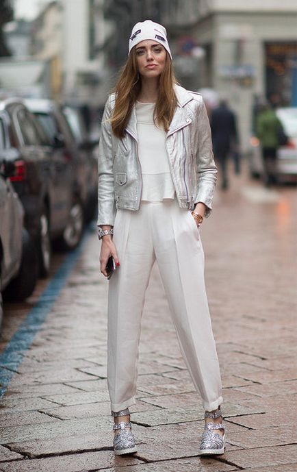 З чим носити білі брюки, фото 2016, модні жіночі образи в білих брюках, журнал cosmopolitan