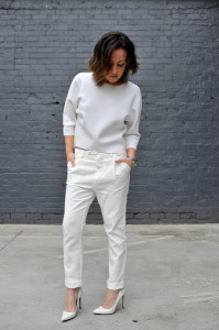 З чим носити білі брюки огляд (35 фото), мистецтво бути жінкою