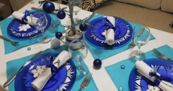 Tálalás ünnepi asztalra otthon szilveszteri és karácsonyi asztal