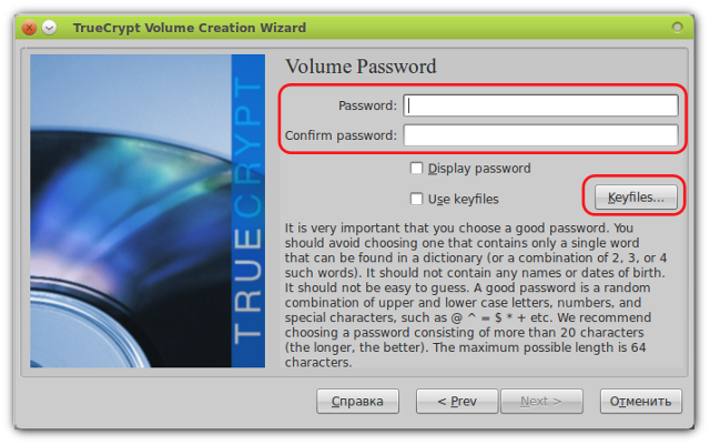 Encryption TrueCrypt segítségével linux c program linuxspace