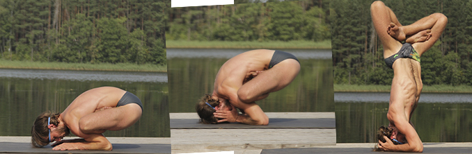 Shirshasana, headstand, yoga, slavyoga