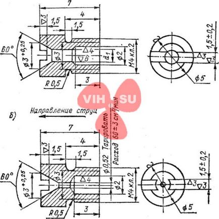 Sistemul de alimentare cu energie și formarea amestecului de vortex motor, vortex motor