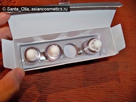 Ser de bergamo pur albastru de melc set de lideri cosmetice korea