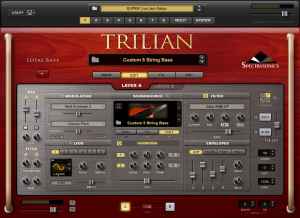 Spectrasonics trilian VSTi - basszusgitár Rompler