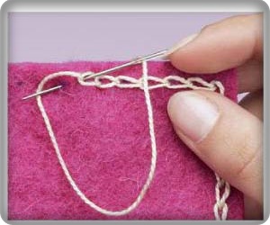Modalități de a lega o țesătură sau o croșetată de piele