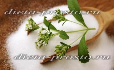 Stevia természetes édesítőszer