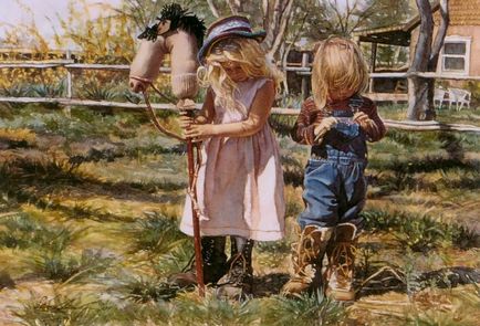 Steve Hanks, acuarele, partea 1