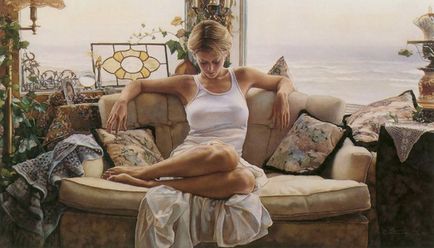 Steve Hanks - cel mai bun artist, scris în acuarelă (33 fotografii)