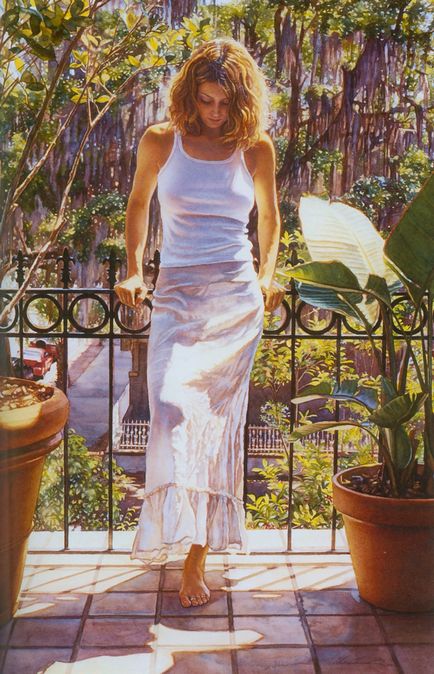 Steve Hanks - cel mai bun artist, scris în acuarelă (33 fotografii)