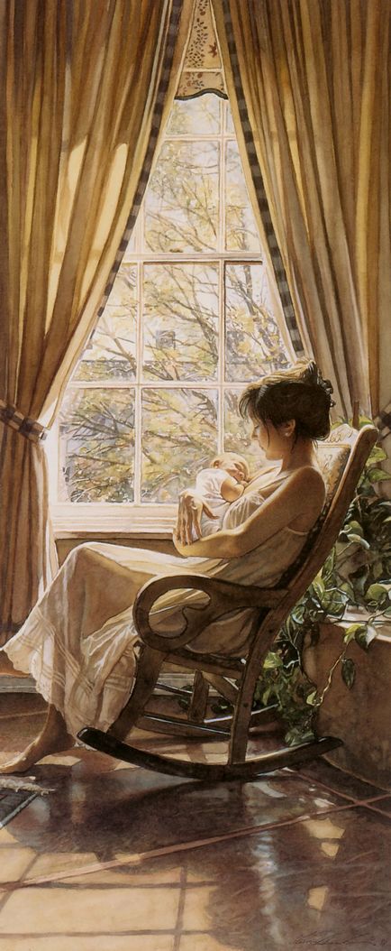 Steve Hanks - cel mai bun artist, scris în acuarelă (33 fotografii)