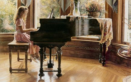 Steve Hanks - cel mai bun artist, scris în acuarelă (33 fotografii)