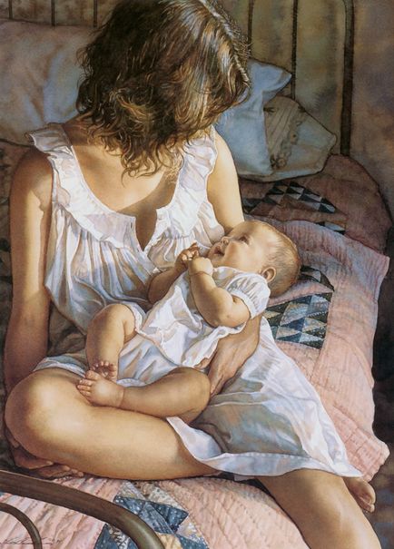 Steve Hanks - cel mai bun artist, scris în acuarelă (33 fotografii)