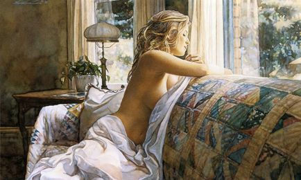 Steve Hanks - cel mai bun artist, scris în acuarelă (33 fotografii)