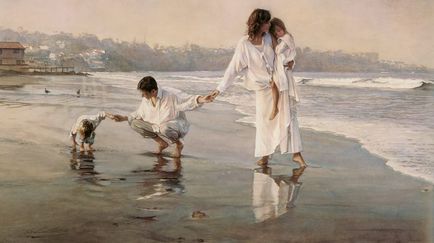 Steve Hanks - cel mai bun artist, scris în acuarelă (33 fotografii)