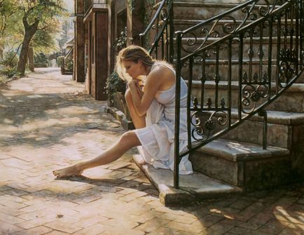 Steve Hanks - cel mai bun artist, scris în acuarelă (33 fotografii)