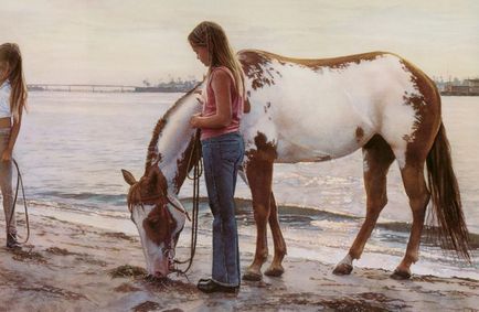 Steve Hanks - cel mai bun artist, scris în acuarelă (33 fotografii)