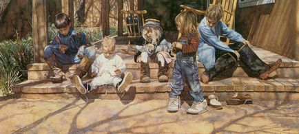 Steve Hanks - cel mai bun artist, scris în acuarelă (33 fotografii)