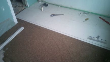 Стяжка підлоги на кухні