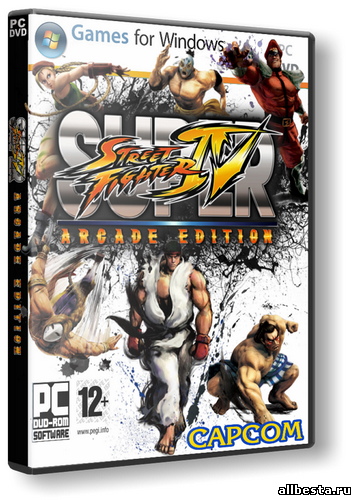 Super Street Fighter 4 Arcade Edition (2011) pc, csomagolja a mizantrop1337 torrent letöltés