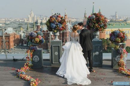 Весілля слави і Аріни еклектика в лофт