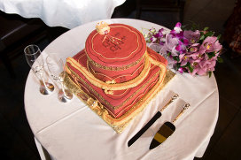 Esküvői ételek a világ ünnepi torta sült teve - RIA Novosti