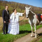 Sesiuni foto de nunta cu cai, turism ecvestru in dankov