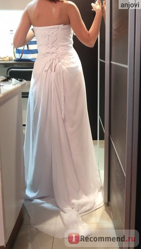 Rochie de mireasa aliexpress vestidos de novia sexy sifon plaja de nunta rochie vintage boho ieftine