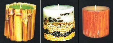 Свічки ручної роботи, матеріали для виготовлення свічок своїми руками