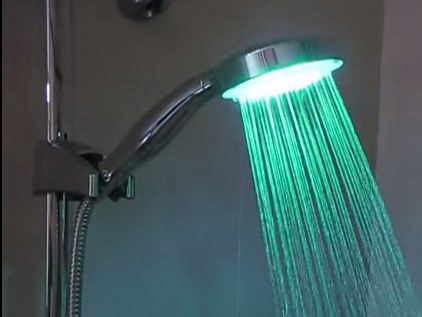 Світлодіодна насадка на душ led shower, багато відгуків