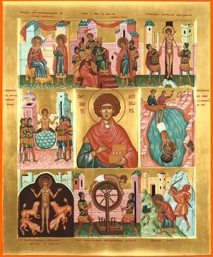 Святий Пантелеймон-цілитель (житіє, ікони)