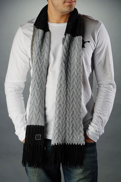 Зв'язати шарф для хлопця - в'язаний шарф гачком схеми в'язання з описом