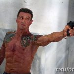 Tattoo Sylvester Stallone fotó képeket, értelme, értelme, történelem