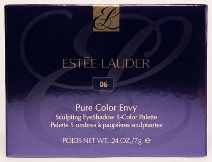 Umbre estee lauder pură culoare invidie sculptură eyeshadow 5 culori paletă 06 dorința de coacăz