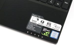 Testați și revizuiți laptopul gigabyte aero 15 - rapid, cu o baterie bună