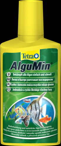 Tetra algumina 500 ml înseamnă a preveni formarea de alge într-un acvariu - combaterea