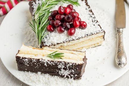 Cake az újév Top 5 szovjet receptek, recept