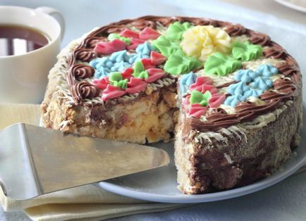 Cake az újév Top 5 szovjet receptek, recept