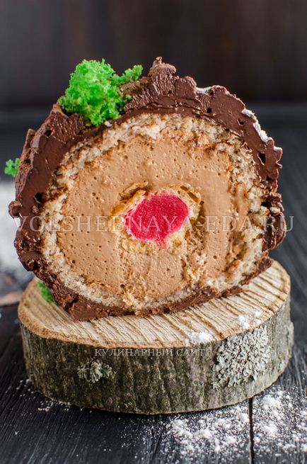 Cake - Christmas log