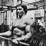 Bicepsul de antrenament arnold Schwarzenegger