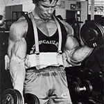 Bicepsul de antrenament arnold Schwarzenegger