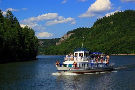 Localuri turistice din rezervorul Bashkortostan - Nugush