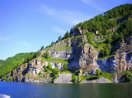 Localuri turistice din rezervorul Bashkortostan - Nugush