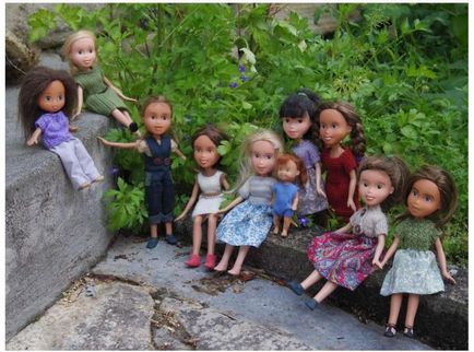 Creative Anya eltávolítja az agresszív smink Bratz babák, és felhívja őket, új arcok, umkra (Bratz) Creative Anya eltávolítja az agresszív smink Bratz babák, és felhívja őket, új arcok, umkra
